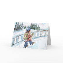 カナディアンウィンターホリデーカード