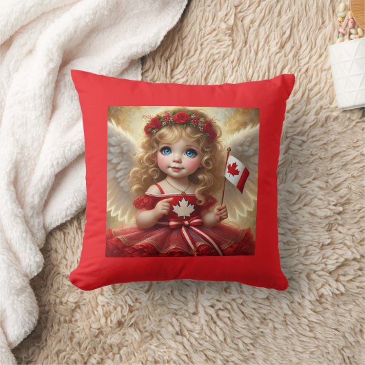 カナディアンエンジェル装飾用クッション クッション (ブランケット)