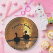 カナディアンゲーズアットサンセット紙プレート ペーパープレート (パーティー)