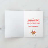 カナディアンサンクスギビングベビートルコ シーズンカード (内部)