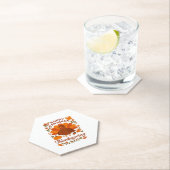 カナディアンサンクスギビング秋お祝いクラシックT ペーパーコースター (インサイチュ)