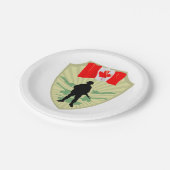 カナディアンソルジャー紙プレート ペーパープレート (アングル)