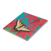 カナディアンタイガーアゲハチョウ蝶 タイル (側面)