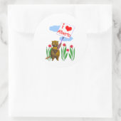 カナディアンビーバーラブスアルバータ ラウンドシール (バッグ)