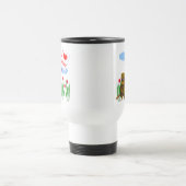 カナディアンビーバーラブズケベック トラベルマグ (中央)