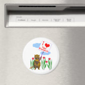 カナディアンビーバーラブニューブランズウィック マグネット (インサイチュ (食洗機))