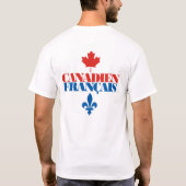 カナディアンフランシス3 Tシャツ (裏面)