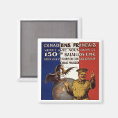 カナディアンフランシス マグネット (正面/裏面)