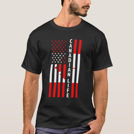カナディアンライフカナダ Tシャツ (正面)