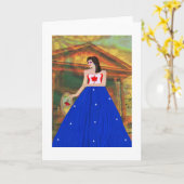 カナディアンリーマリークリエイティブデザイン カード (黄色い花)