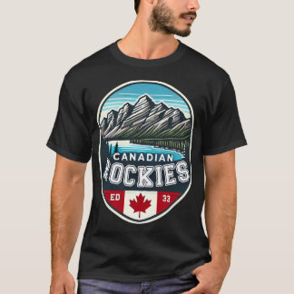 カナディアンロッキーカナロッキー山脈お土産A Tシャツ