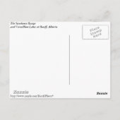 カナディアンロッキーズポストカード ポストカード (裏面)