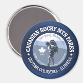 カナディアンロッキーマウンテンパーク マグネット (正面/裏面)