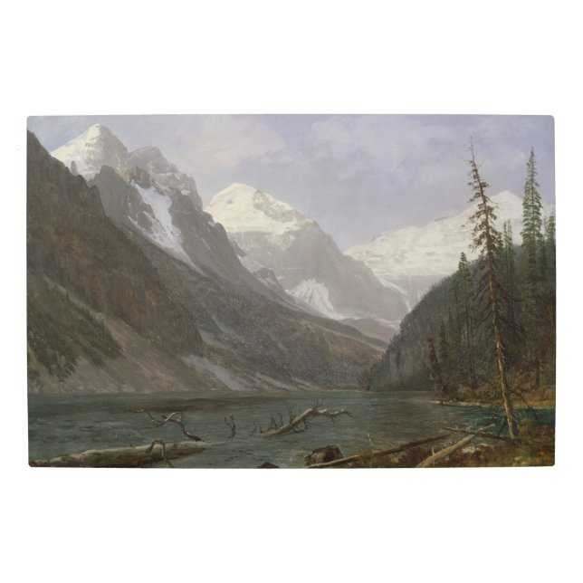 カナディアンロッキーレイクルイズ | Albert Bierstadt メタルプリント (正面)