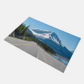 カナディアンロッキー – アイスフィールドパークウェイハイウェイ93 ドアマット (アングル)