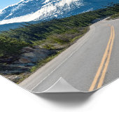 カナディアンロッキー – アイスフィールドパークウェイハイウェイ93 ポスター (角)