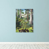 カナディアン絵画ランドスケーププリントキャンバス キャンバスプリント (インサイチュ (ウッドフロア))