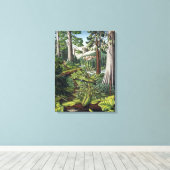 カナディアン絵画ランドスケーププリントキャンバス キャンバスプリント (インサイチュ (ウッドフロア))