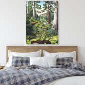 カナディアン絵画ランドスケーププリントキャンバス キャンバスプリント (インサイチュ (寝室))