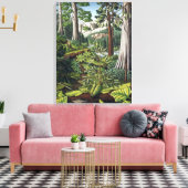 カナディアン絵画ランドスケーププリントキャンバス キャンバスプリント (インサイチュ (リビング))