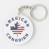 カナディアン・アメリカン・ルーツ キーホルダー (裏面)