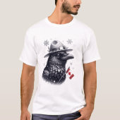 カナディアン・ウィンター・レイブン Tシャツ (正面)