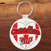 カナディアン・ガール キーホルダー (正面)