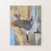 カナディアン・ゲーゼ。 ジグソーパズル (縦)