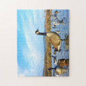 カナディアン・ゲーゼ。 ジグソーパズル (縦)