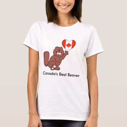 カナディアン・ビーバー… Tシャツ (正面)