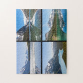 カナディアン・ロッキーの国立公園 - カナダ西部 ジグソーパズル (縦)