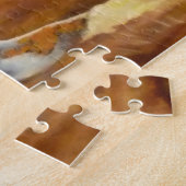 カナディアン・ワイルドライフアートパズル- Muskox ジグソーパズル (側面)