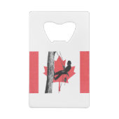 カナディアンARBアートアルボリストツリー外科医チェーンソー クレジットカード栓抜き (裏面)