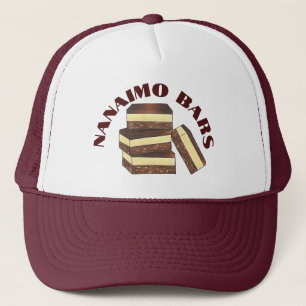 カナディアンNanaimoバーBCカナダベーカリーデザートフード キャップ
