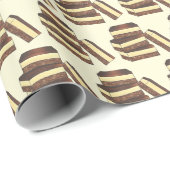 カナディアンNanaimoバーBCカナダベーカリーデザートフード ラッピングペーパー (ロールコーナー)