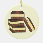 カナニモバーカナダBritish Columbia Food セラミックオーナメント (裏面)