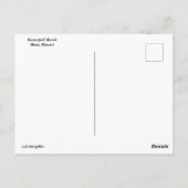 カナパリビーチはがき ポストカード (裏面)