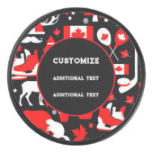 カナパーソナライズされたダテーマ アイスホッケーパック (正面)