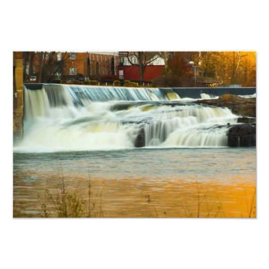 カナファ滝、ウェストバージニア フォトプリント            (正面)