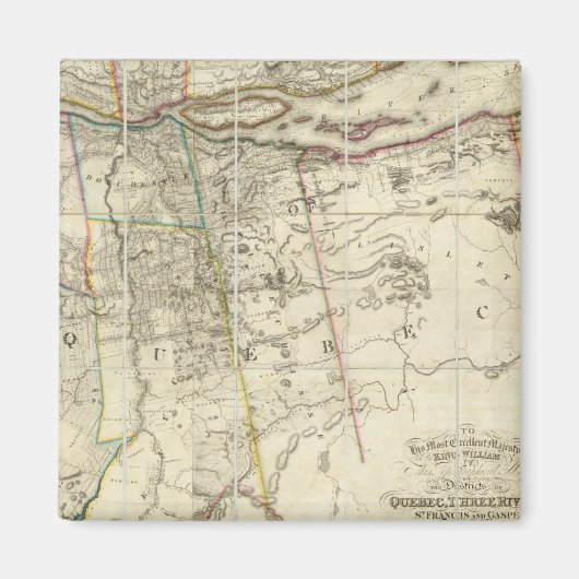 カナファ・ケベック マグネット (正面)