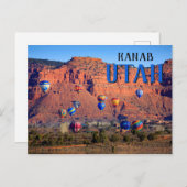 カナブユタバルーンフェスティバル ポストカード (正面/裏面)