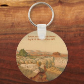 カナブ砂漠の夕日。 キーホルダー (正面)