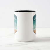 カナベラル国立海岸フロリダシーグルス ツートーンマグカップ (中央)