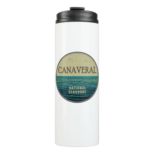 カナベラル国立海岸フロリダ海鳥 タンブラー (正面)