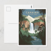 カナマ国立公園トラベルアド ポストカード (正面/裏面)
