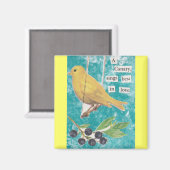 カナリアが恋最高のの歌う マグネット (正面/裏面)