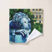 カナリアの食べネコ バスタオルセット (ウォッシュタオル)