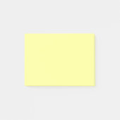 カナリアシンプルイエロー4" x 3" ポストイット (正面)