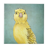 カナリア色のタイル タイル (正面)