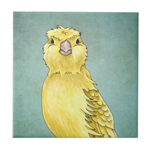 カナリア色のタイル タイル (正面)